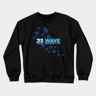 WAVE Foundation 25th Anniversary with Sea Turtles Crewneck Sweatshirt